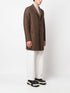 Boxy Coat pressed wool